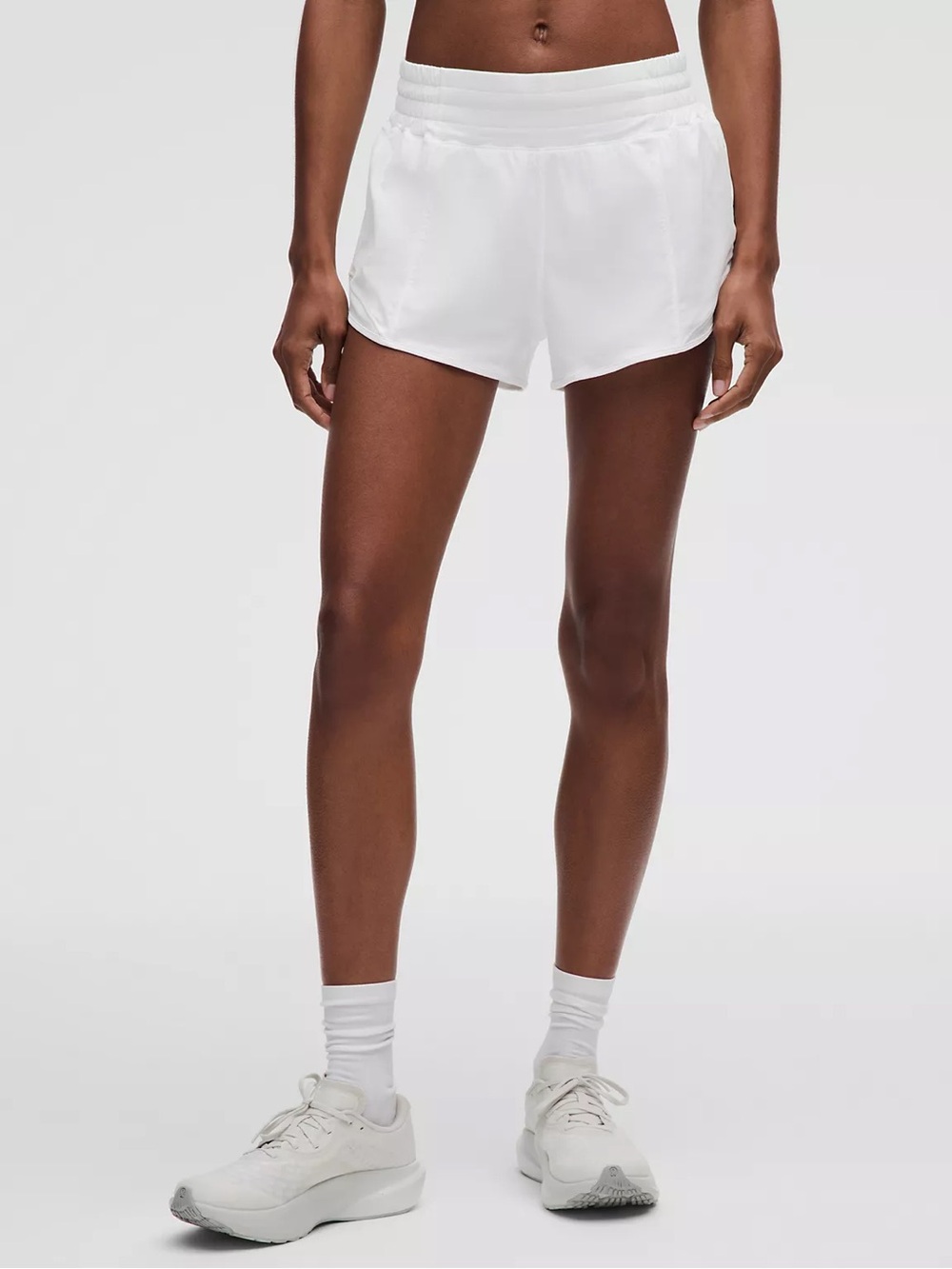Lululemon Hotty Hot Short *High-Rise 2.5"
White